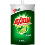 Lavavajilla Liquido Doy Pack Limon Axión 360