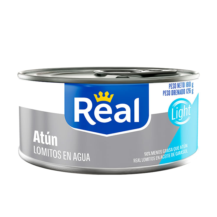 Real Atun En Agua Light 180 Gr.
