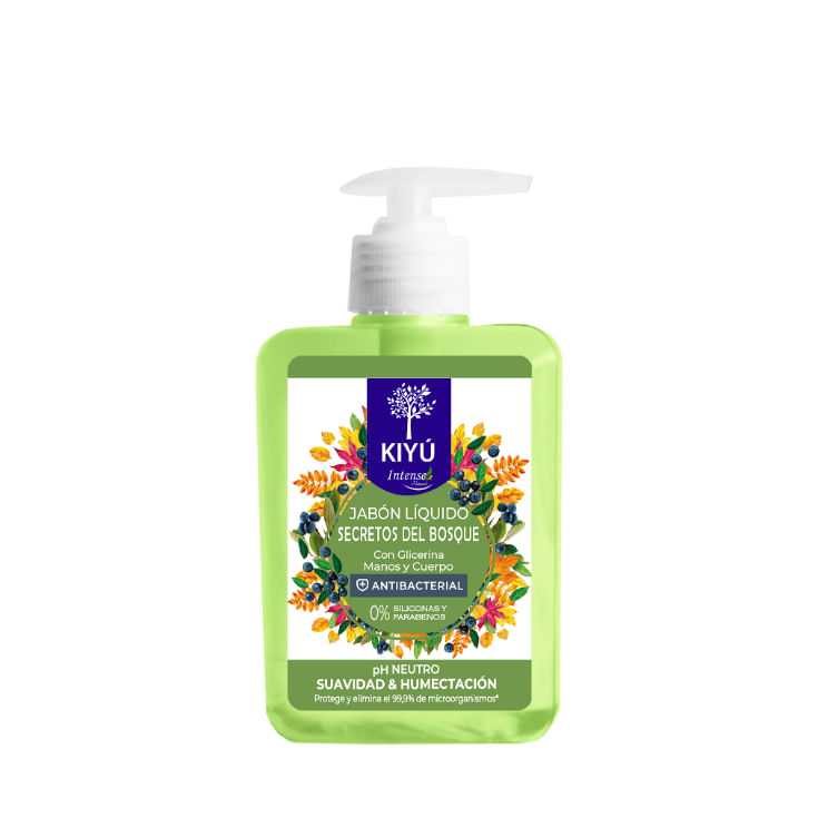 Jabón Líquido Antibacterial Secretos Bos Kiyu
