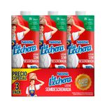 Leche La Lechera Pack Promocional Uht Semidescremada 1 Lt.
