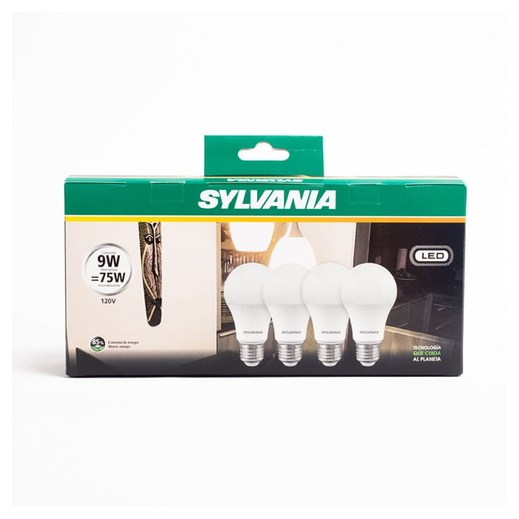 Foco Led Pack X 4 Luz Cálida Sylvania 100v-24