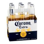 Pack X 6 Uni Corona Extra Cerveza 355 Ml C/U