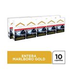 Marlboro Gold En Enteras Paquete X 10 Uni