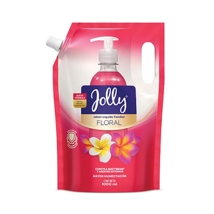 Jabón Líquido Floral Jolly Doy Pack 1Lt