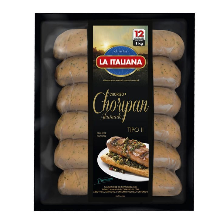 It.Chorizo Choripan 1000 Grs