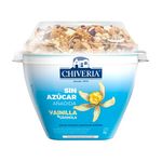 Yogurt Sin Azucar Sabor Vainilla Con Granola Chivería