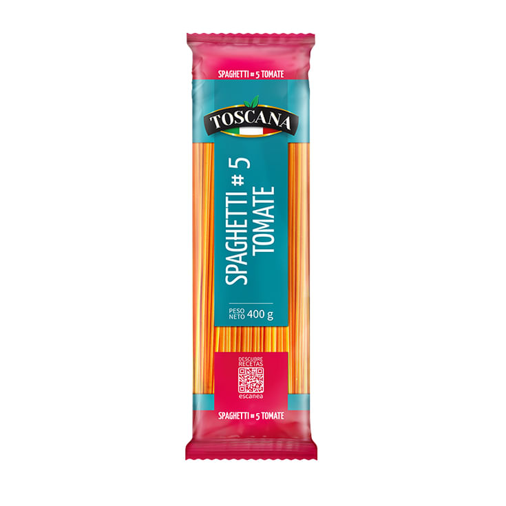 Spaghetti 5 Tomate Toscana 400 Gr