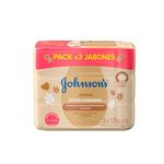 Tripack Jabon Baby Avena Johnson´S 125 Gr C/U
