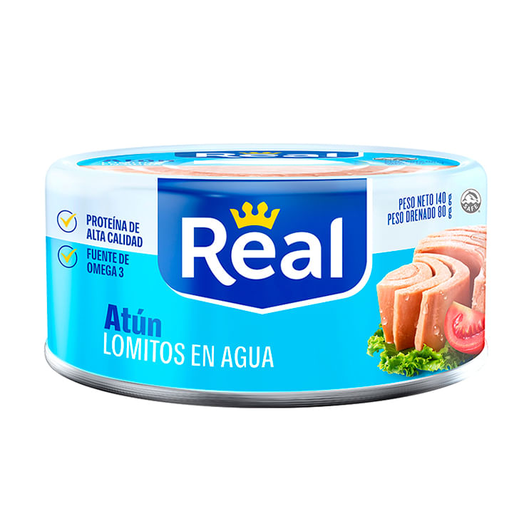 Real Atun En Agua A/F 140 Gr