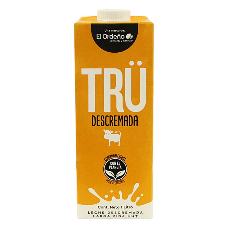 Leche Descremada Tru 1 Lt.