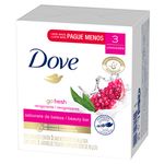 Pack x 3 dove jabon revigorizante 90g