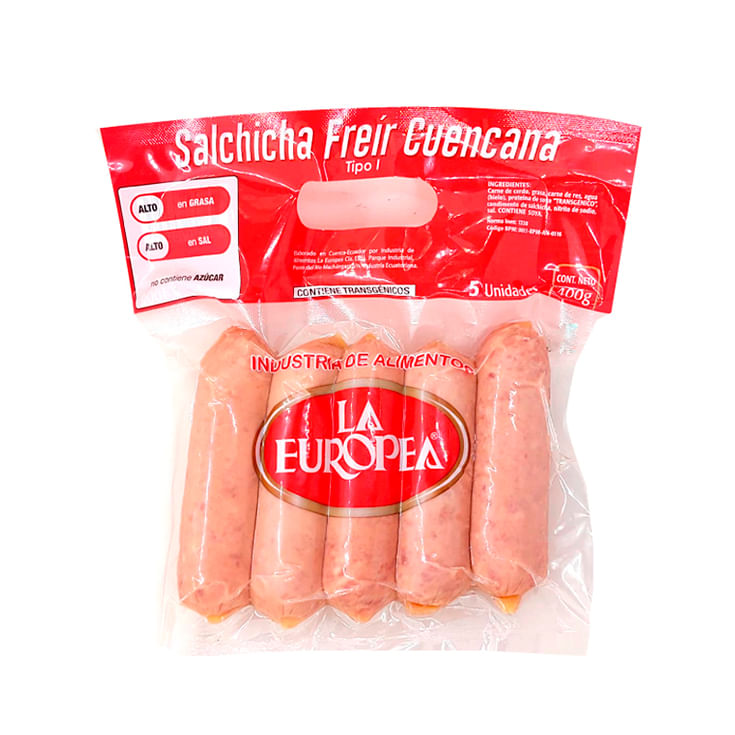 Salch Freir Cuencana La Europea 400 Gr