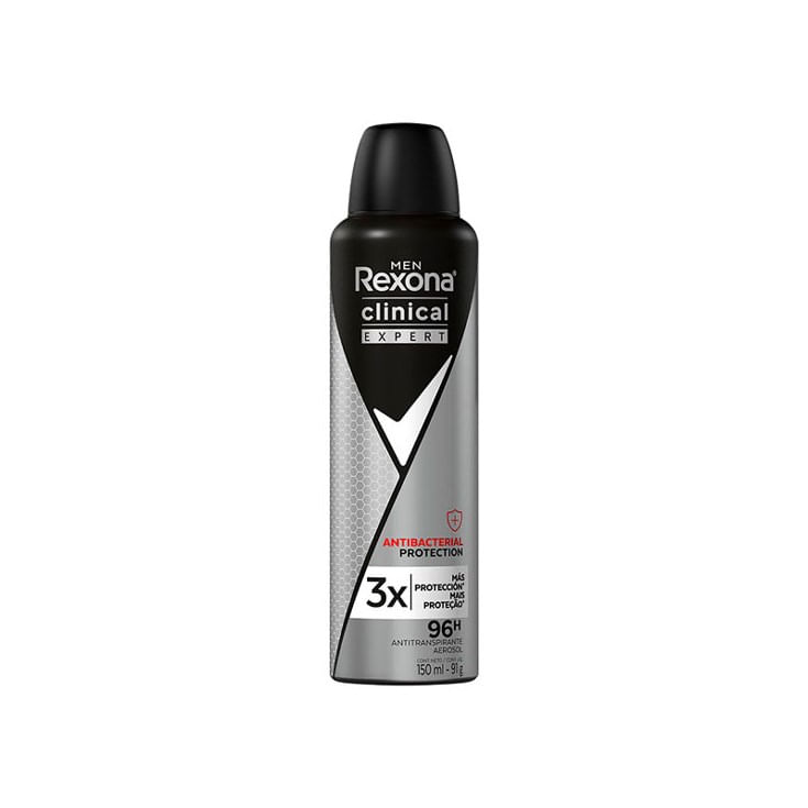 Desodorante Clinical Spray Hombre Rexona 150