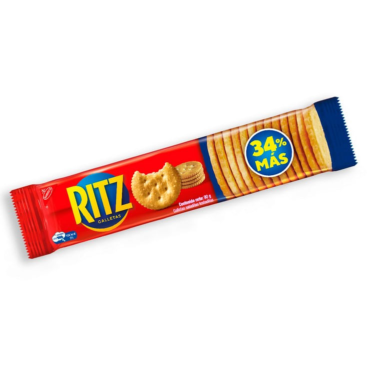 Galleta Tubo Extracontenido Ritz 80 Gr