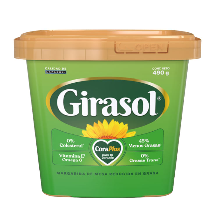 Margarina Girasol 490 Gr