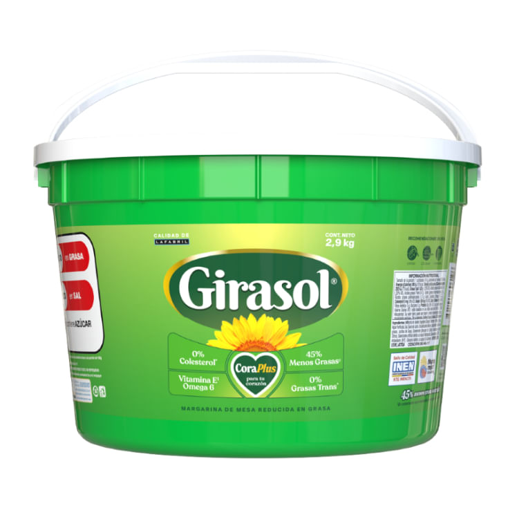 Girasol Margarina Balde 2.9 Kg