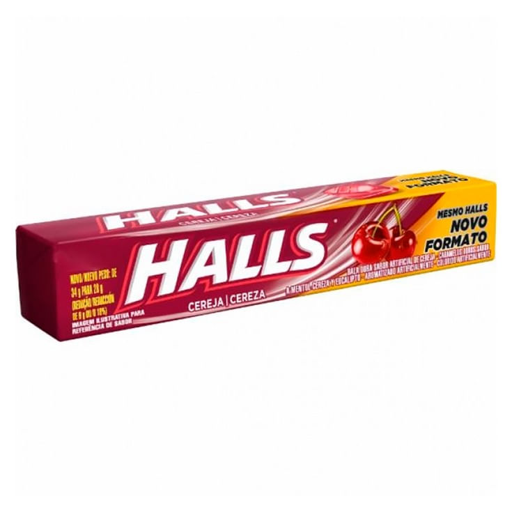 Halls Caramelo Cherry Lyptus 302.4 Gr.
