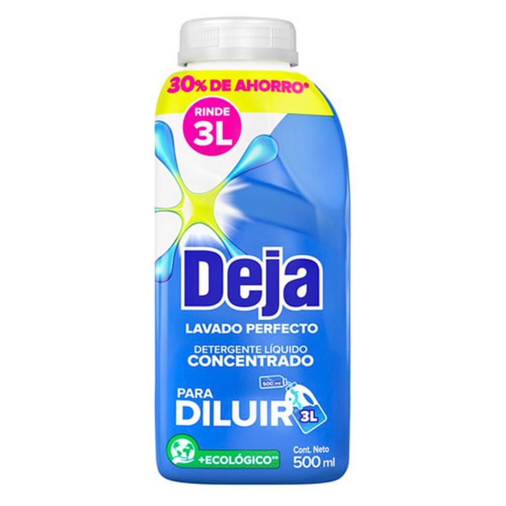 Detergente Líquido Diluir Floral Deja 500 ml