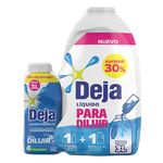 Detergente Llíquido Diluir Floral Pack Deja 500 Ml + Botella 3 L