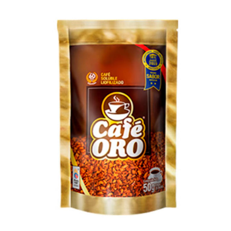 Cafe Oro Liofilizado Sobre 50 Gr