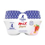 Yogurt Con Cereal Frutilla Toni Fourpack 180Gr