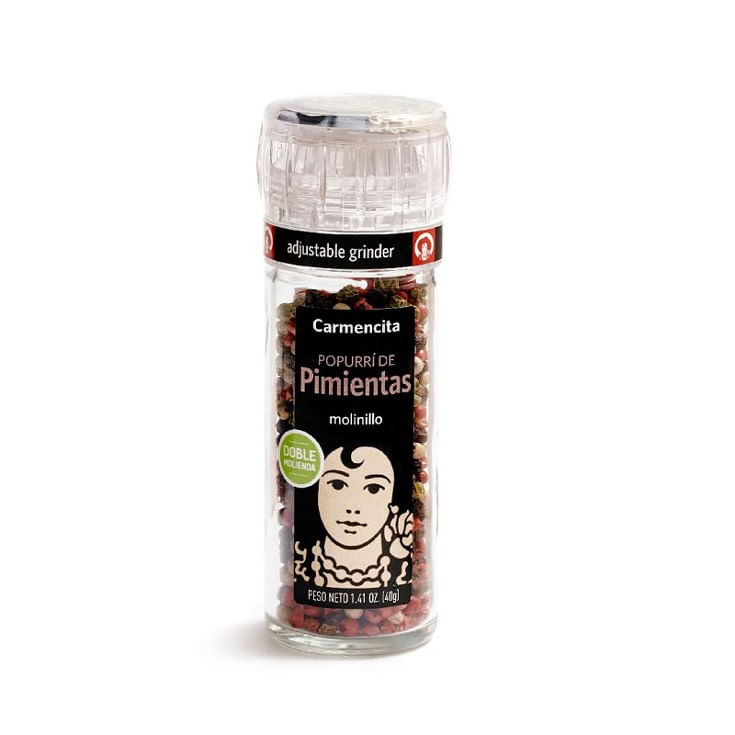 Carmencita Mix 4 Pimientas Molinillo 110Gr