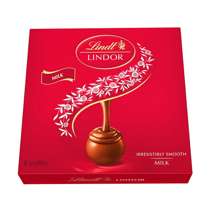 Lindor Caja Chocolate Con Leche 100 Gr