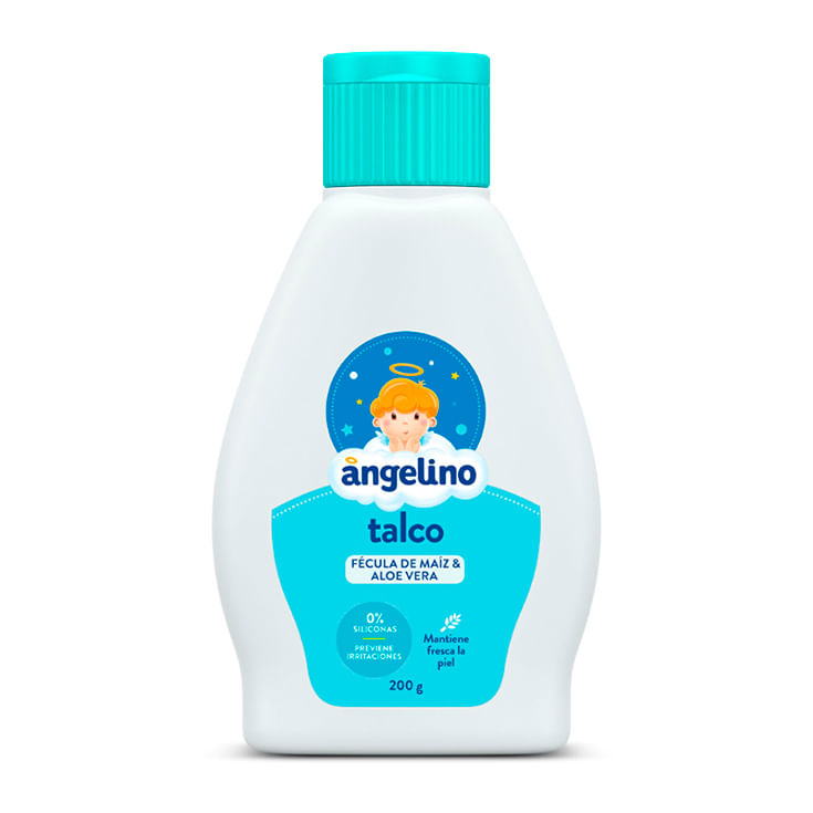 Angelino Talco Fecula Y Aloe Vera 200Gr