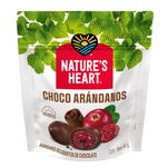 Arandanos Cubiertos Chocolate Natures Hearts 180G
