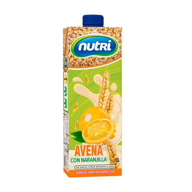 Bebida De Avena Nutri Con Naranjilla 1L