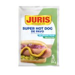Salchichas Super Hot Dog De Pavo Juris 355 Gr