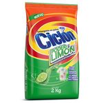 Detergente Ciclon Poder Limón 2 Kg