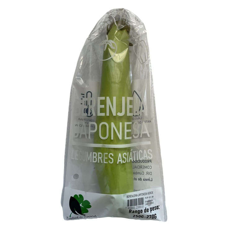 Berenjena Morada Verde 250Gr