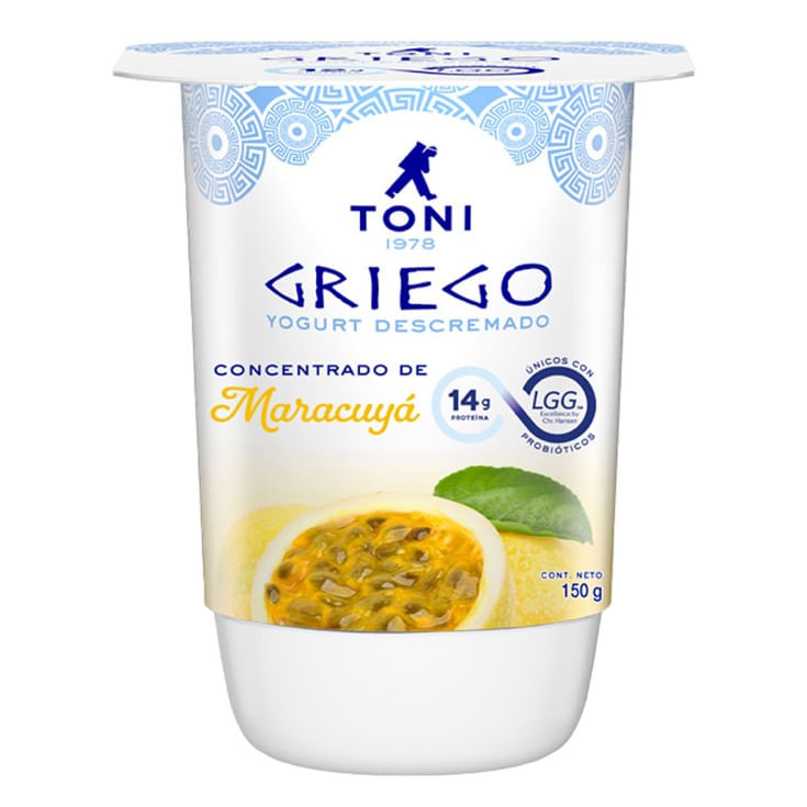 Yogurt Toni Griego Maracuya 150 Gr