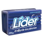 Jabon Lider Anatómico Azul 250 Gr.