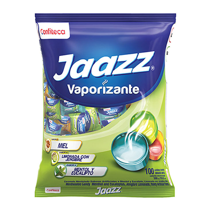 Caramelo Duro Sabor Limonada Con Jengibre Mentol Eucalipto Y Miel Jazz