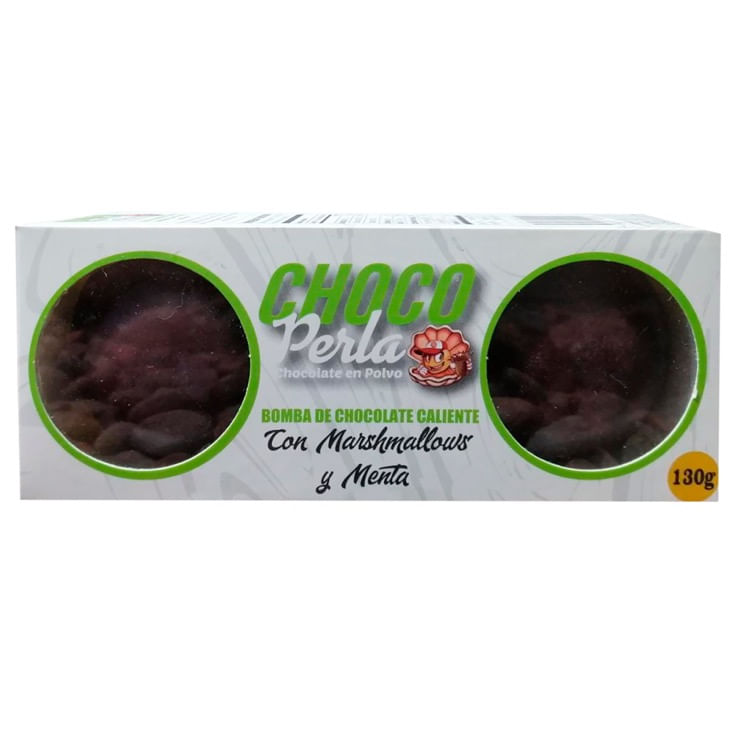 Bomb De Choc Marsh Y Ment Perla Organ Choc 130 Gr