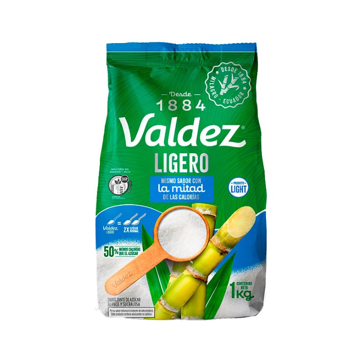 Azucar Ligero Valdez 1 Kg