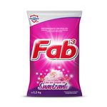 Detergente Fab3 En Polvo Toque Suavizante 1.2 Kg