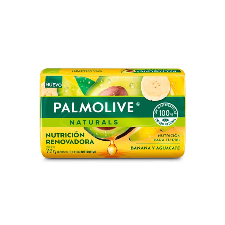 Jabon Palmolive Banana Y Aguacate 3 Pack 110 Gr