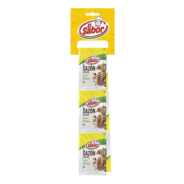Sazon Casero El Sabor 30 Gr