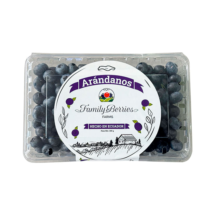 Arandano Hidroponico Family Berries Farms 300Gr