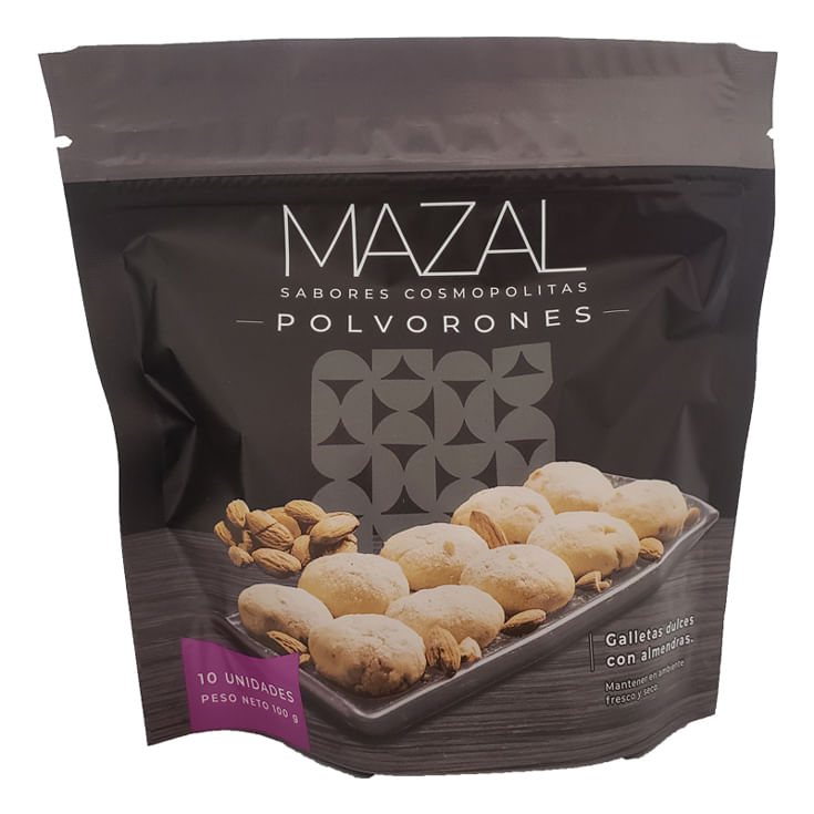 Polvorones Dulces De Almendra Mazal 100Gr