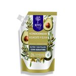 Accondicionador Con Keratina Aguacate & Oliva Doypack Kiyu 650ml