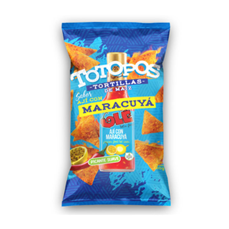 Totopos Ají Con Maracuyá Ole 120G