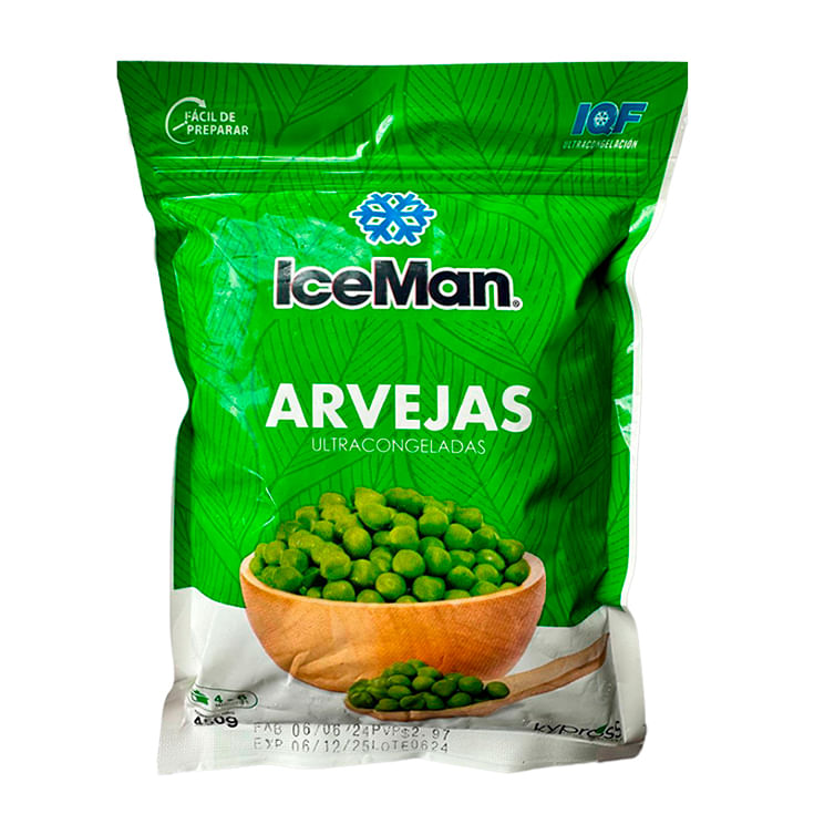 Arveja Congelada Lord Iceman 450Gr