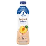 Yogurt Clásico Semidescremado Durazno Toni 950 Gr