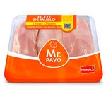 Filetes De Muslo Bandeja Ld Mr. Pavo 425 - 650 Gr.