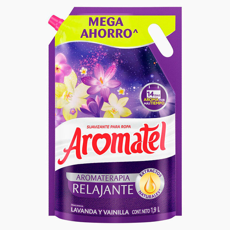 Suavizante Aromatel Aroma Lavanda & Vainilla 1.9 Lt.
