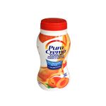 Yogurt Pura Crema Semidescremado de Durazno con Mermelada 225ml